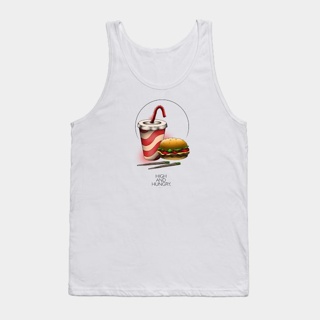 OLD SCHOOL TATTOO STYLE FOODS Tank Top by TENSTUDIOART